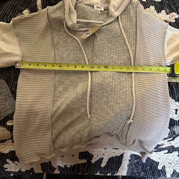 BKE Pieced Knit hoodie - Picture 7 of 10